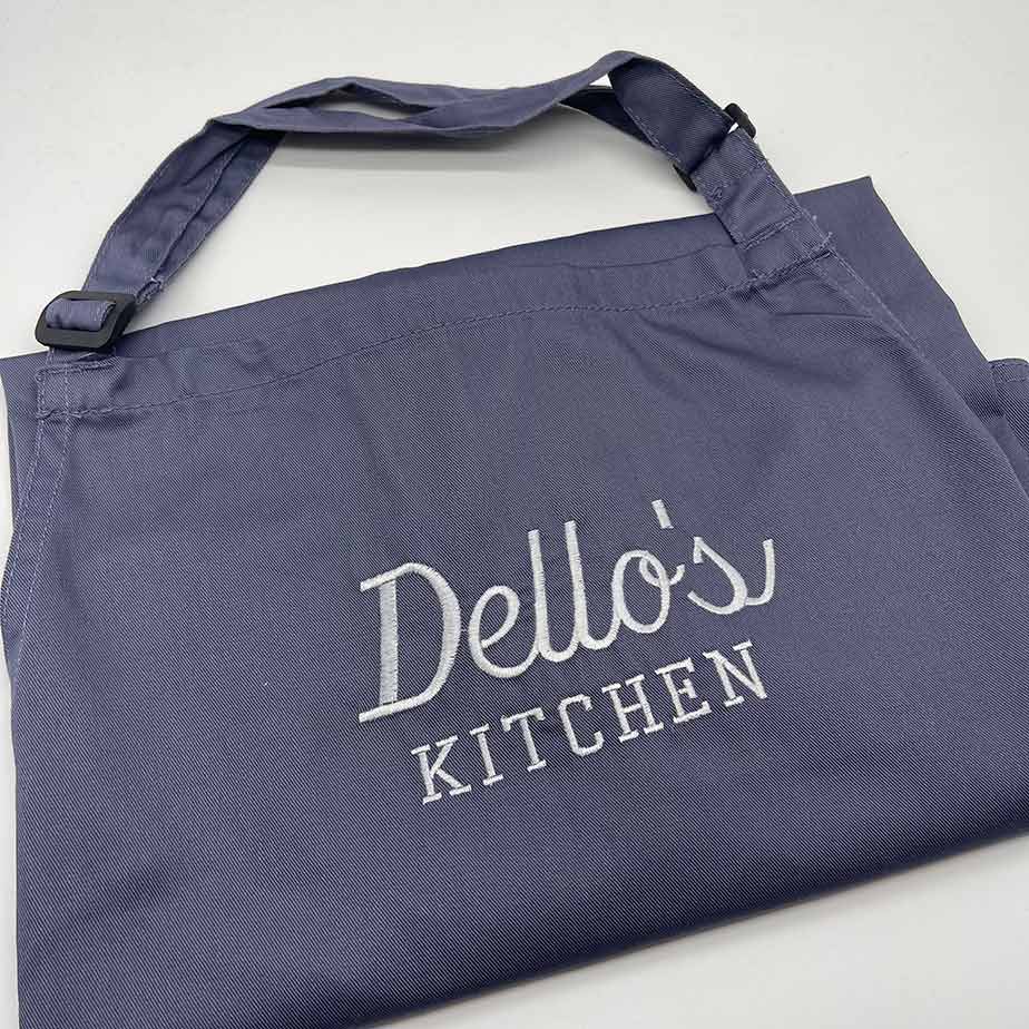 Adults personalised name apron - Sketch & Stitch