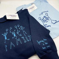 Adult t-shirt personalised kids drawing - Sketch & Stitch