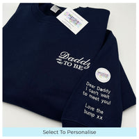 Men's sweatshirt Daddy to be