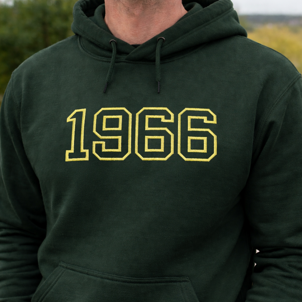 Adult hoodie personalised text or initials