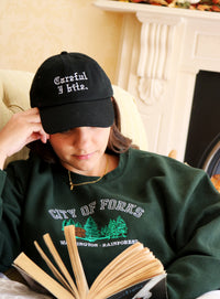 Adult sweatshirt Forks rainforest slogan
