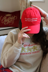 Christmas Personalised Slogan Unisex Cap