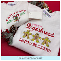 Kids sweatshirt Christmas cookies