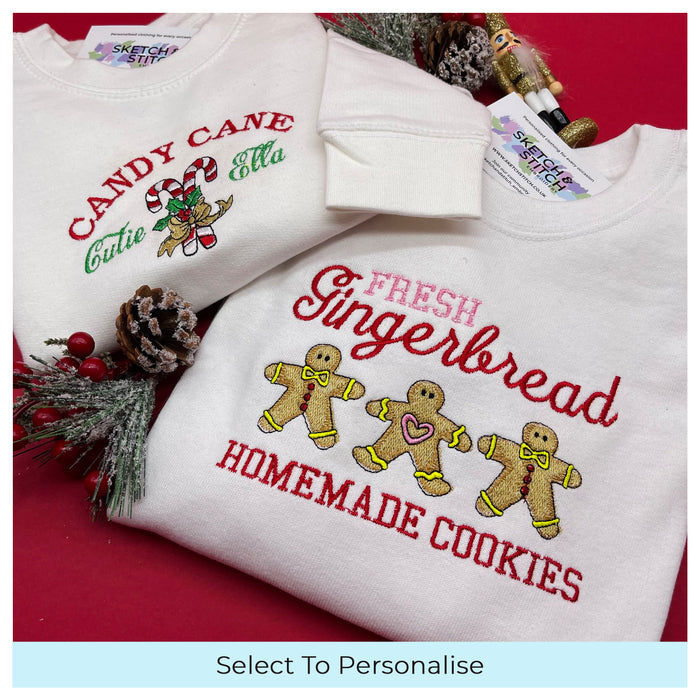 Kids sweatshirt Christmas cookies