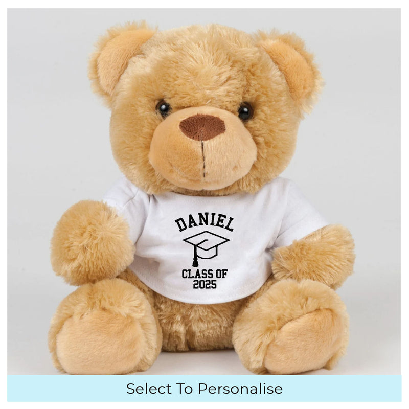 Personalised graduation teddy bear