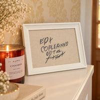 Personalised handwriting embroidery frame