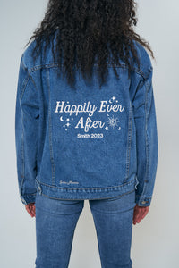 Happily Ever After Personalised Denim Jacket