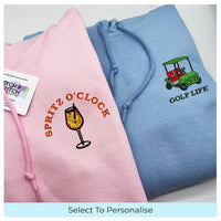 Adult hoodie personalised illustration