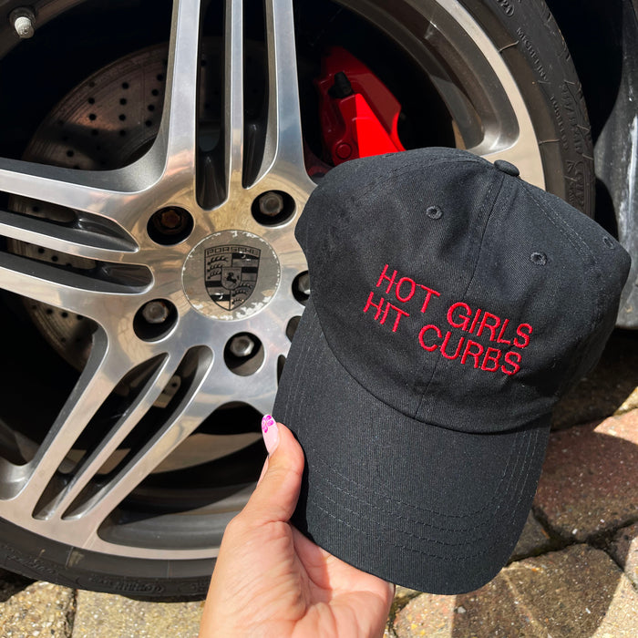 Hot girls hit curbs slogan cap
