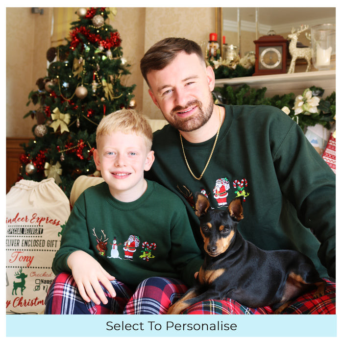 Kids sweatshirt Christmas characters