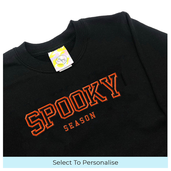 Kids sweatshirt Halloween spooky season