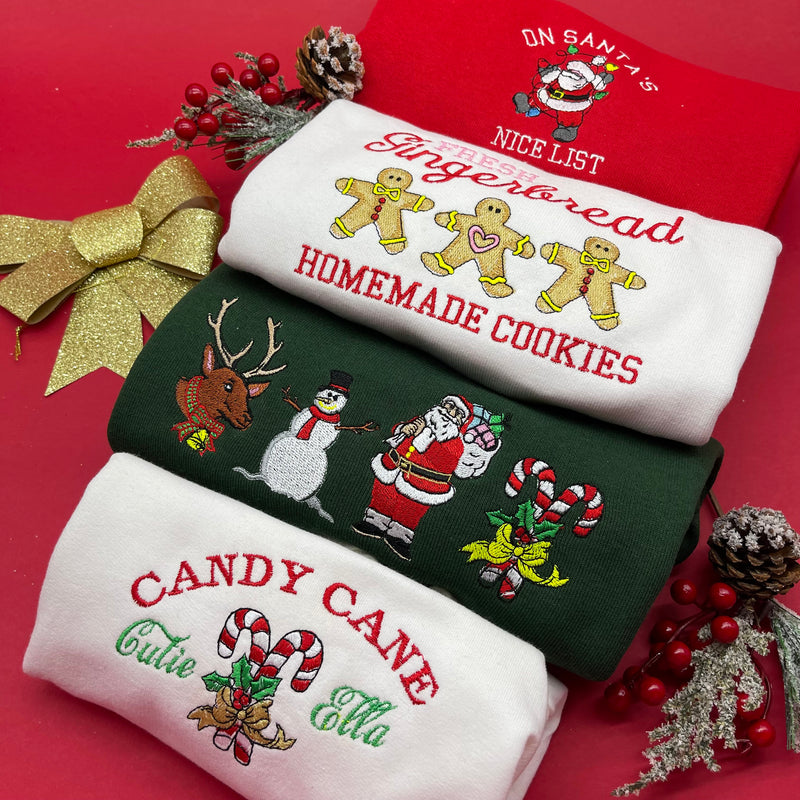 Kids sweatshirt Christmas characters