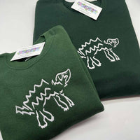 Adult sweatshirt personalised kids drawing - Sketch & Stitch