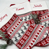 Personalised Classic Christmas Stockings