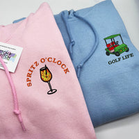 Adult hoodie personalised illustration
