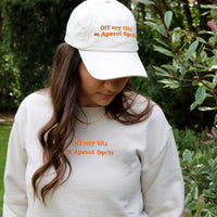 Adult sweatshirt off my tits on slogan