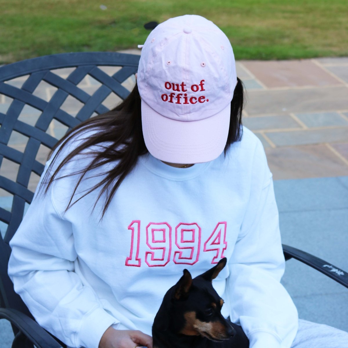 Out Of Office slogan Unisex Cap - Sketch & Stitch