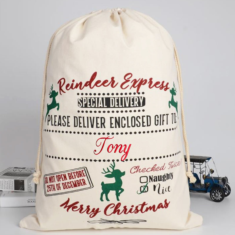 Personalised Santa Sack