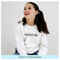 Kids personalised Halloween sweatshirt