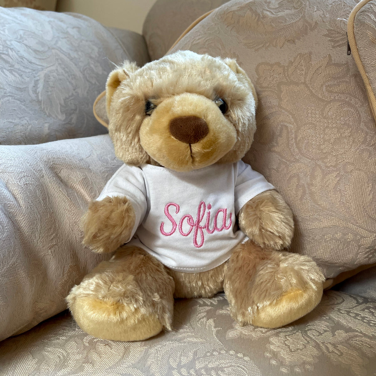 Personalised classic teddy bear