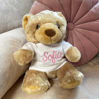 Personalised classic teddy bear