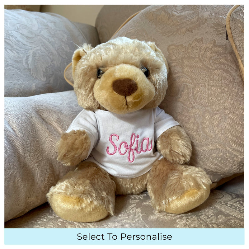 Personalised classic teddy bear