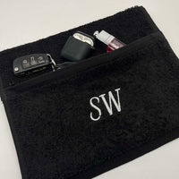 Gym towel personalised text