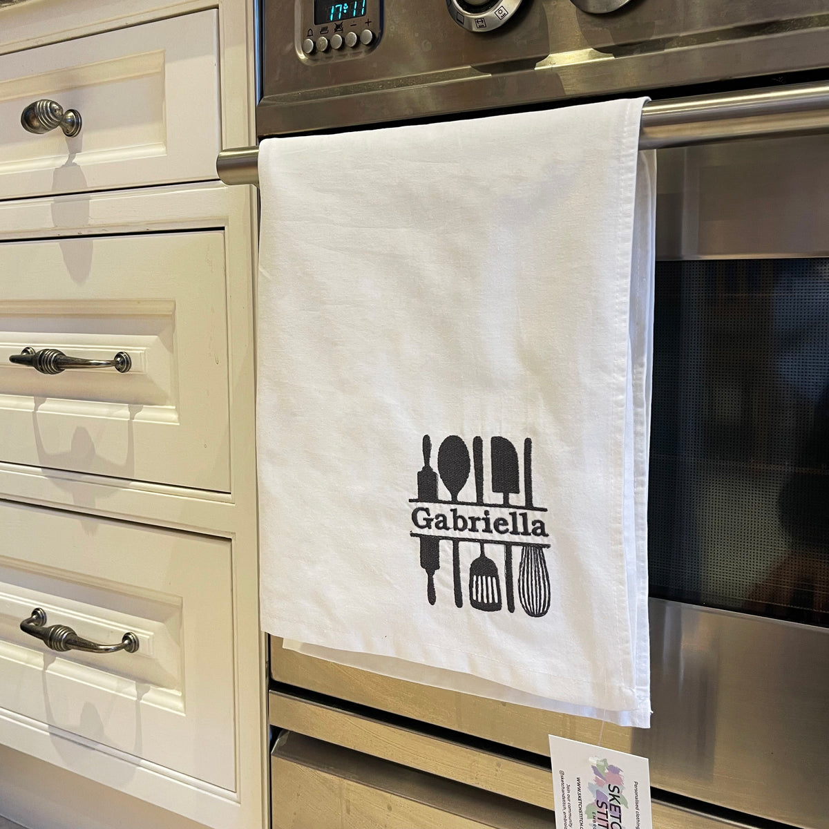 Personalised Name Tea Towel