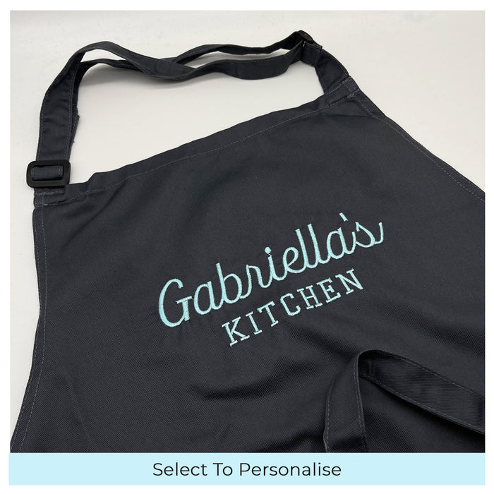 Adults personalised name apron