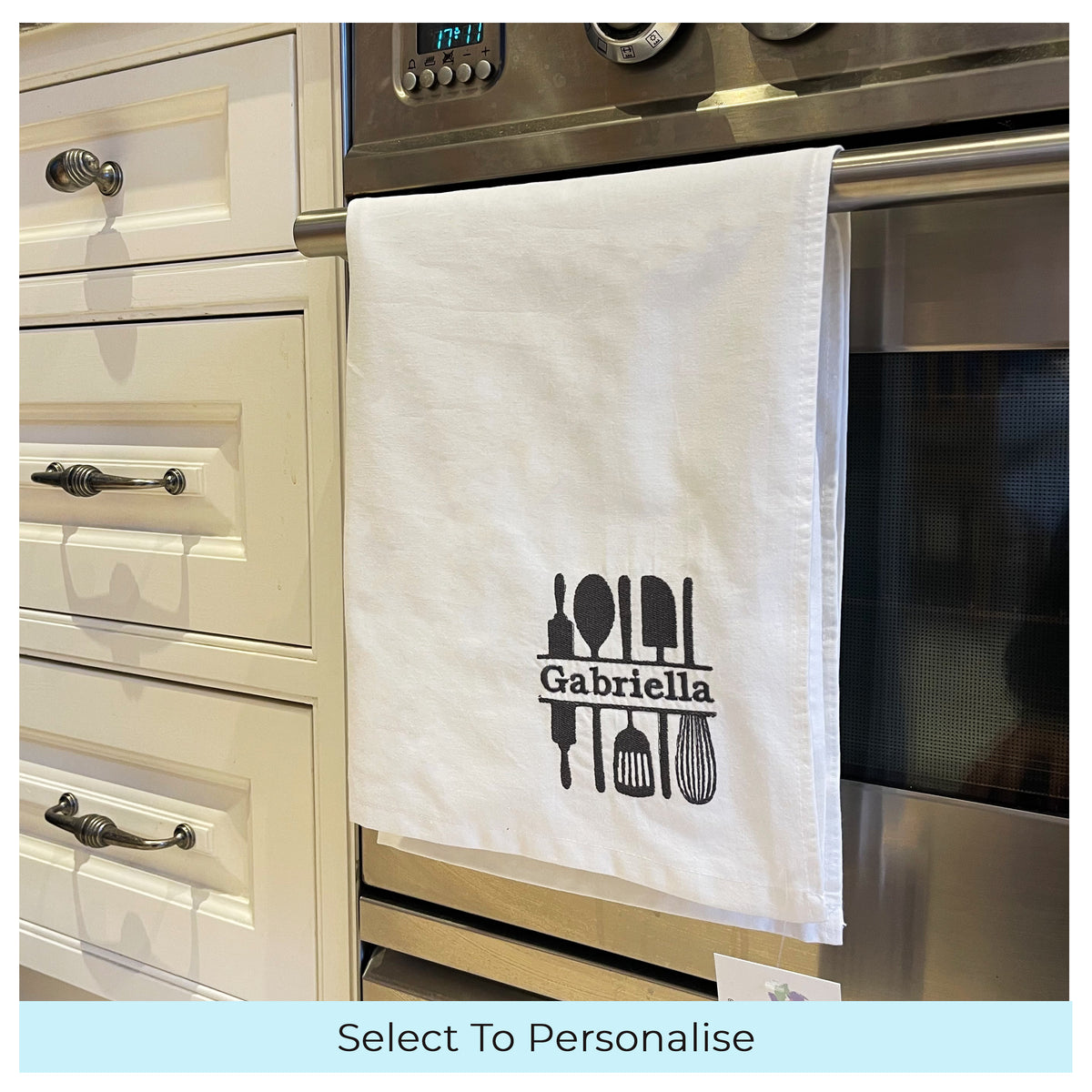 Personalised Name Tea Towel