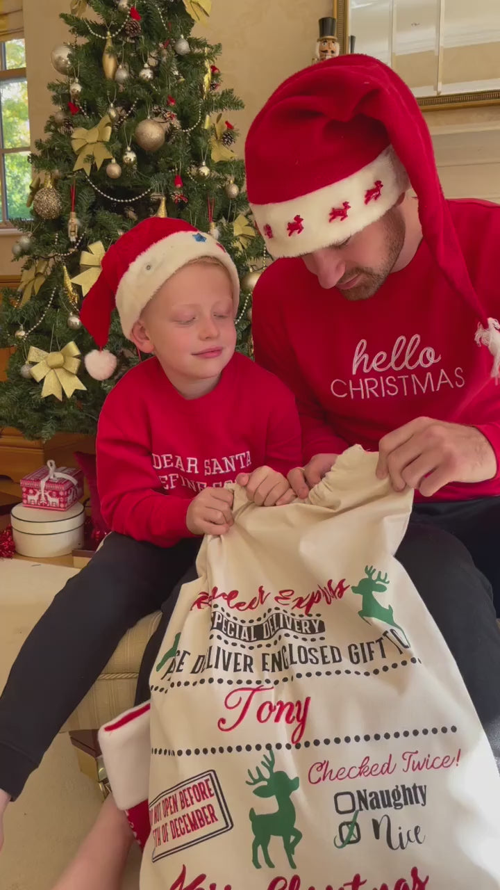 Personalised Santa Sack