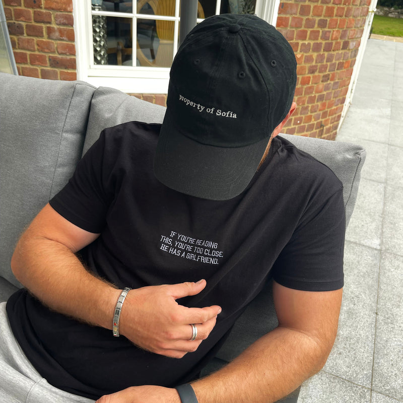 Personalised Slogan Unisex Cap