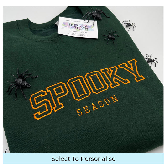 Adult sweatshirt Halloween spooky season