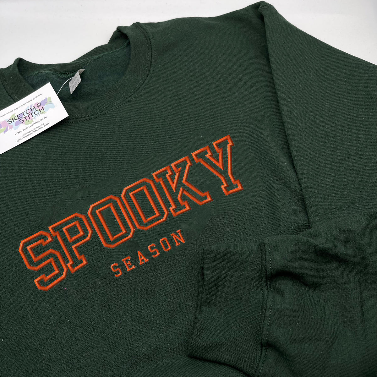 Adult sweatshirt Halloween spooky season