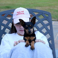 Out Of Office slogan Unisex Cap