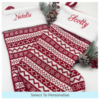 Personalised Christmas stocking bundle- Two