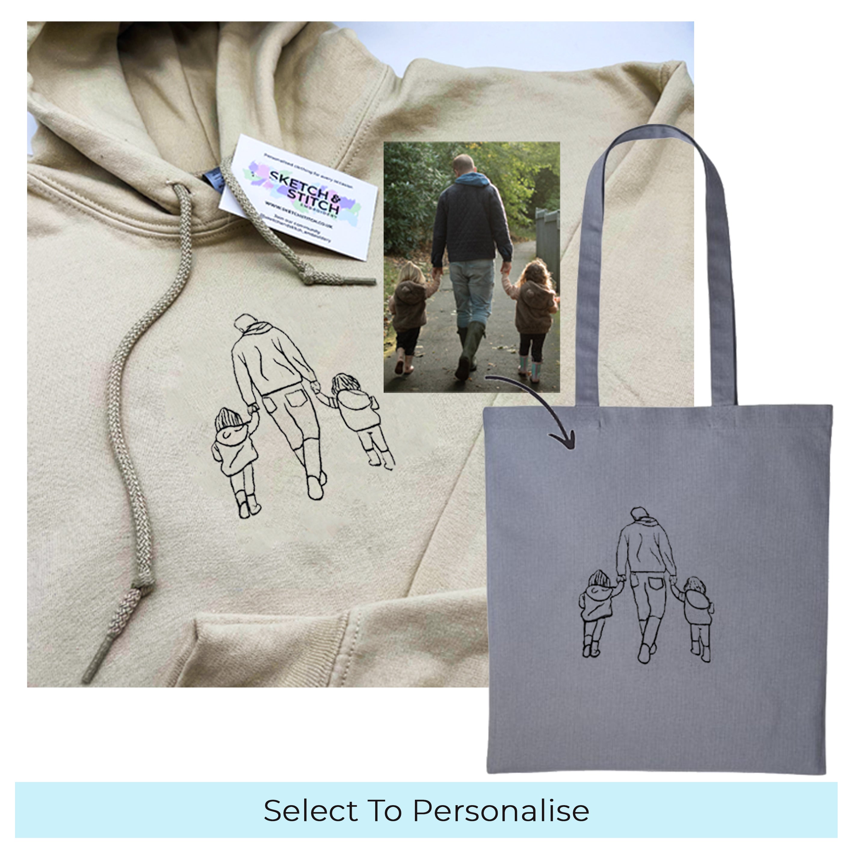 Personalised bags for adults sale