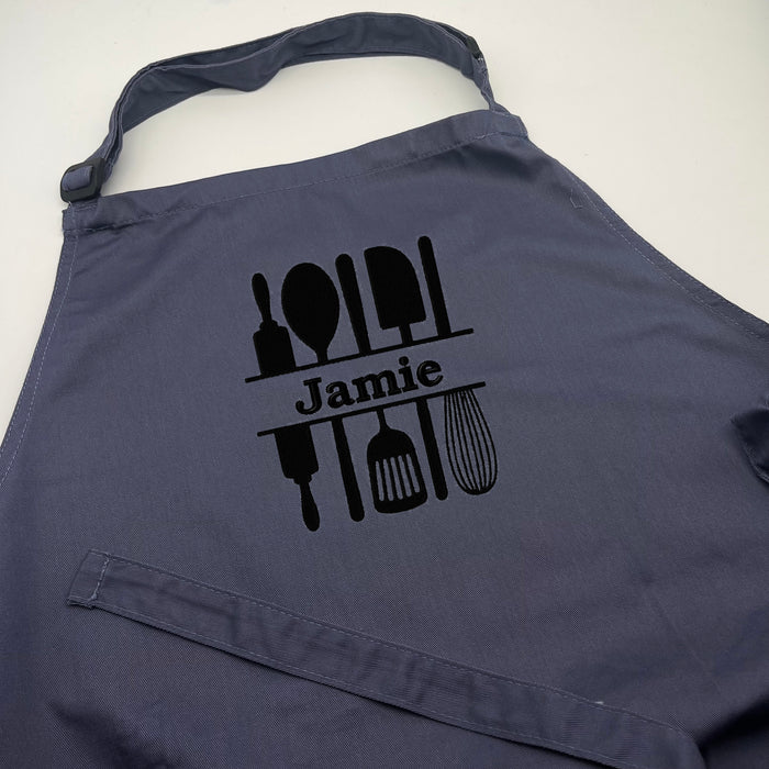 Adults personalised baking apron