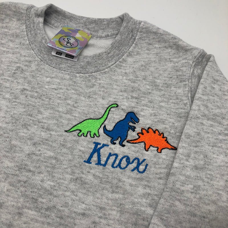 Kids sweatshirt personalised illustration