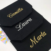 Medium accessory bag  personalised text