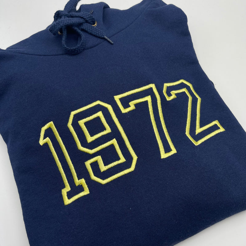 Adult Hoodie With Personalised Text and Initials