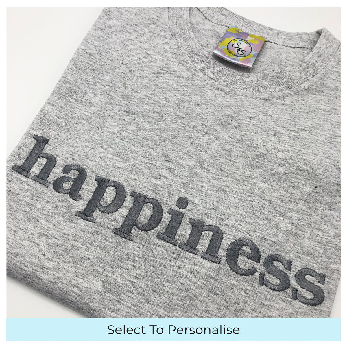 Personalised Text T-shirt. Create the best customised gifts for birthday, personalised gifts for boyfriends and anniversary gifts.