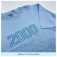 Personalised Birth Year T-shirt If you are looking for a customisable t shirt this might be the answer. 
