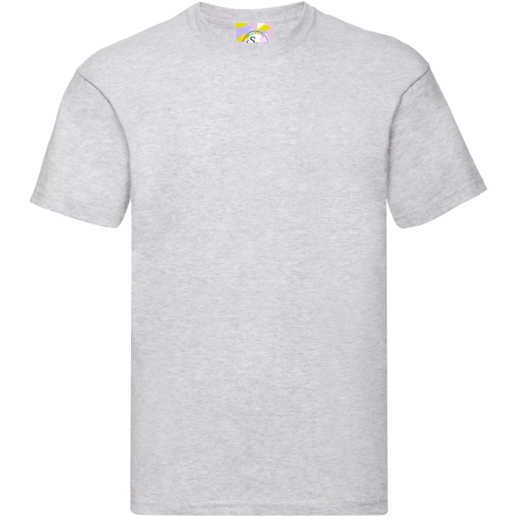 Adult T-shirt With Personalised 3D Text and Initials
