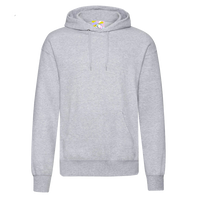 Adult hoodie personalised left chest text