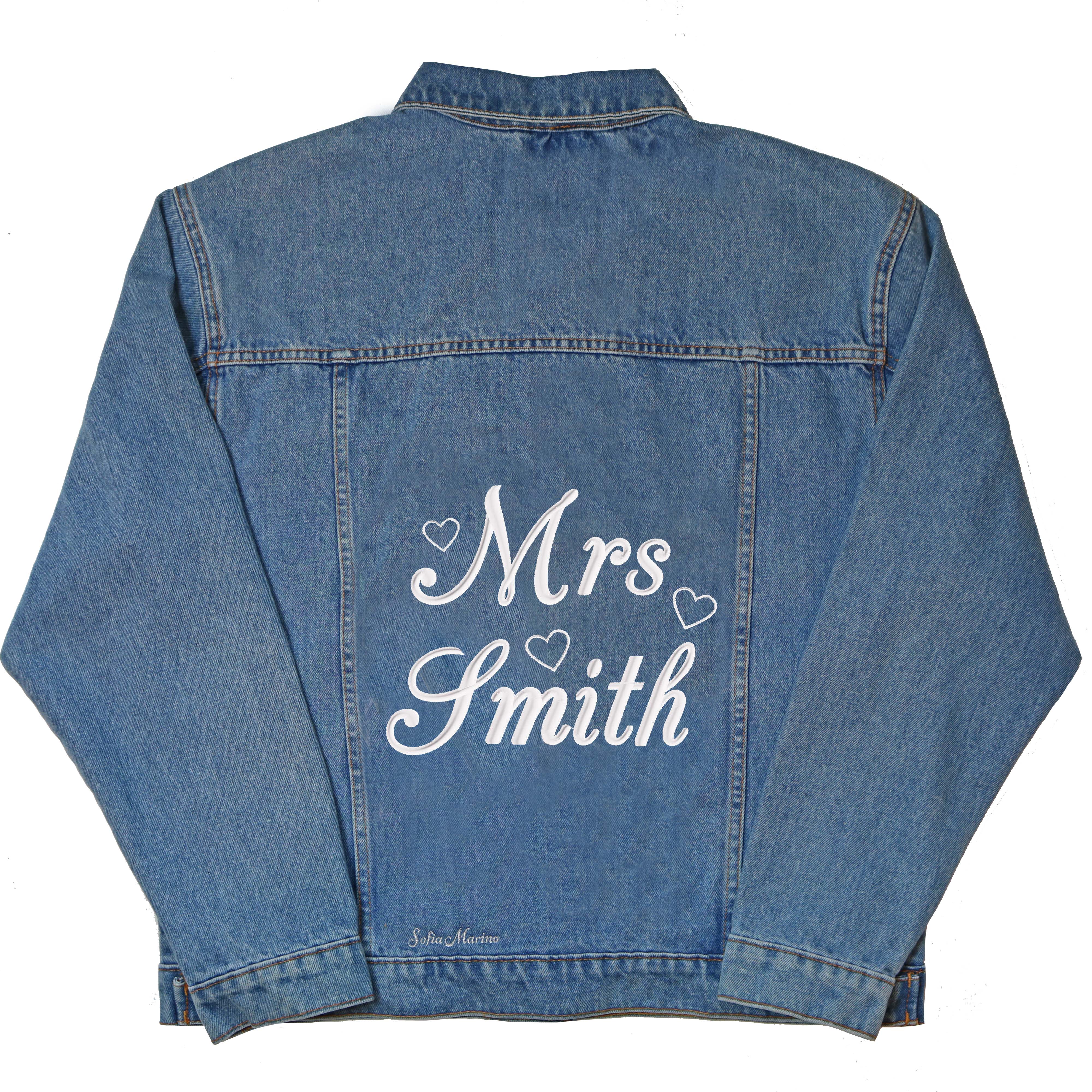 Mrs denim outlet jacket