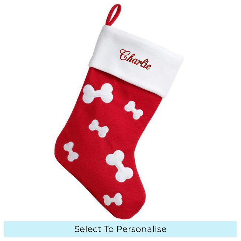Personalised Pet Christmas Stockings