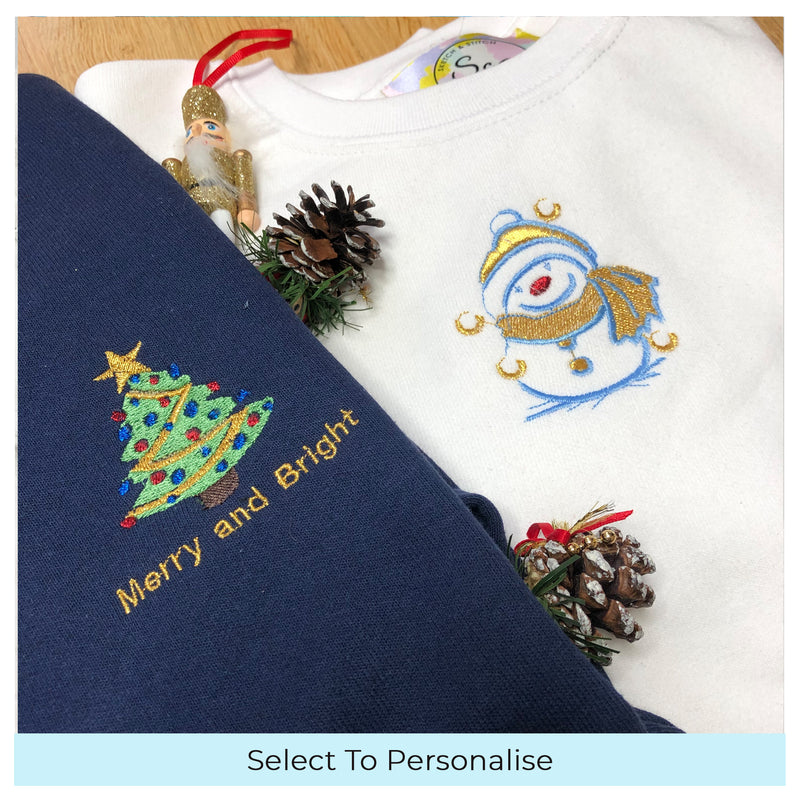 Kids Personalised Christmas Sweatshirt